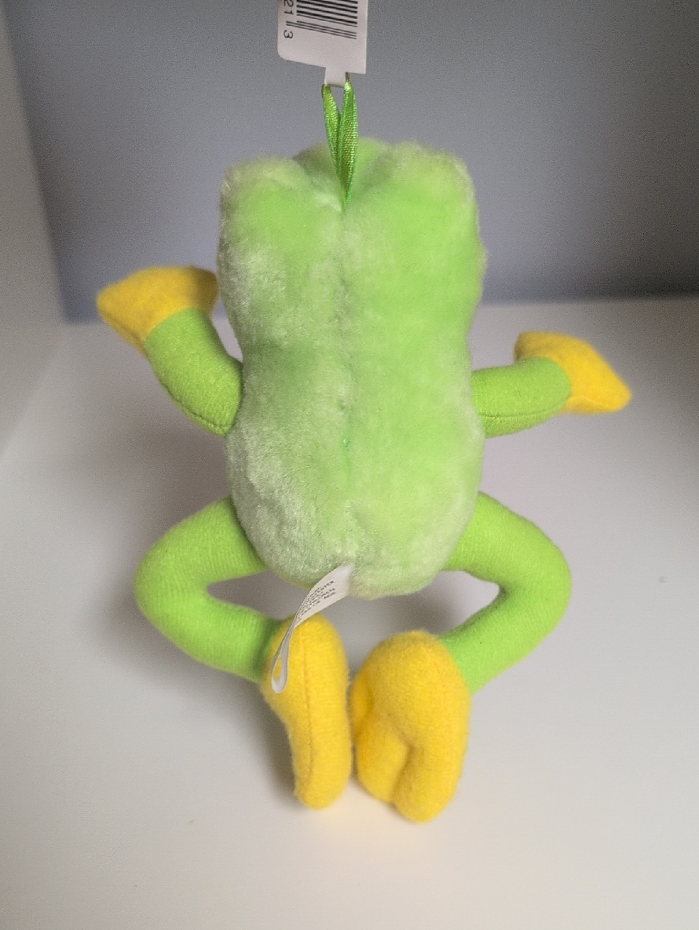 🩷4/$20🩷 Vintage Mini Frog Hanging Plush 1995 Jeanes Things, 6.5" - Picture 2 of 3
